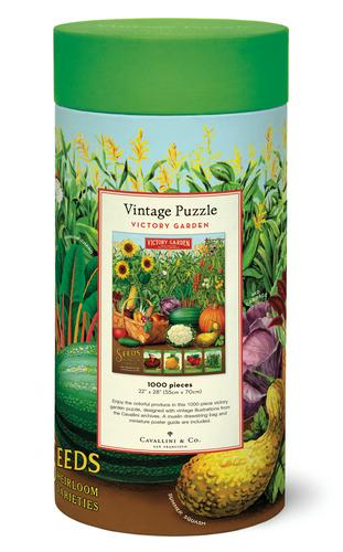 Vintage Jigsaw Puzzle: Victory Garden