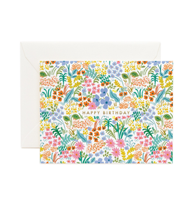 "Prairie Floral" Happy Birthday Note Card