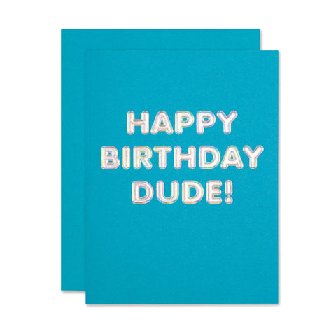 Birthday Dude Note Card
