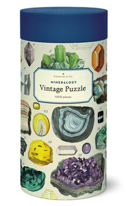 Vintage Jigsaw Puzzle: Mineralogy