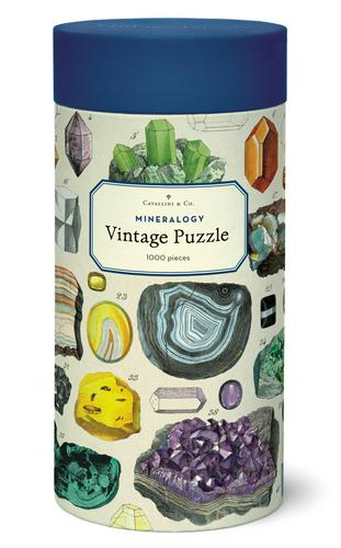 Vintage Jigsaw Puzzle: Mineralogy