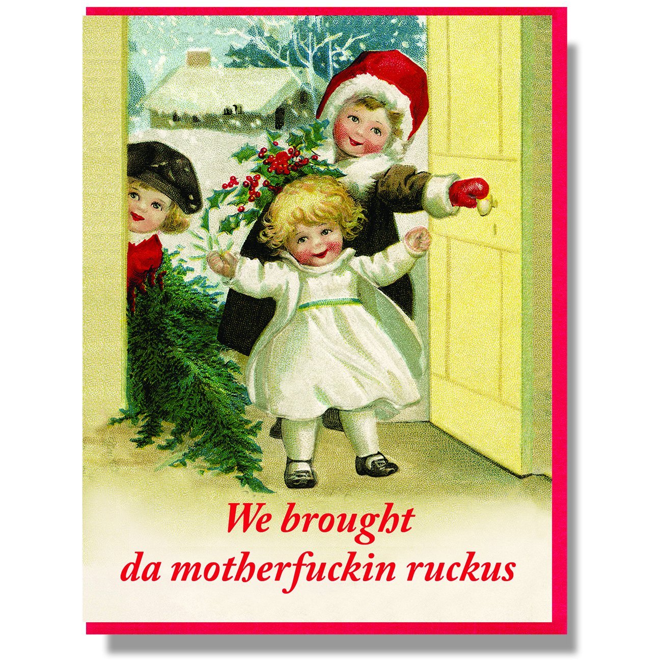 Smitten Kitten: "We brought da motherfuckin ruckus" Boxed Holiday Cards