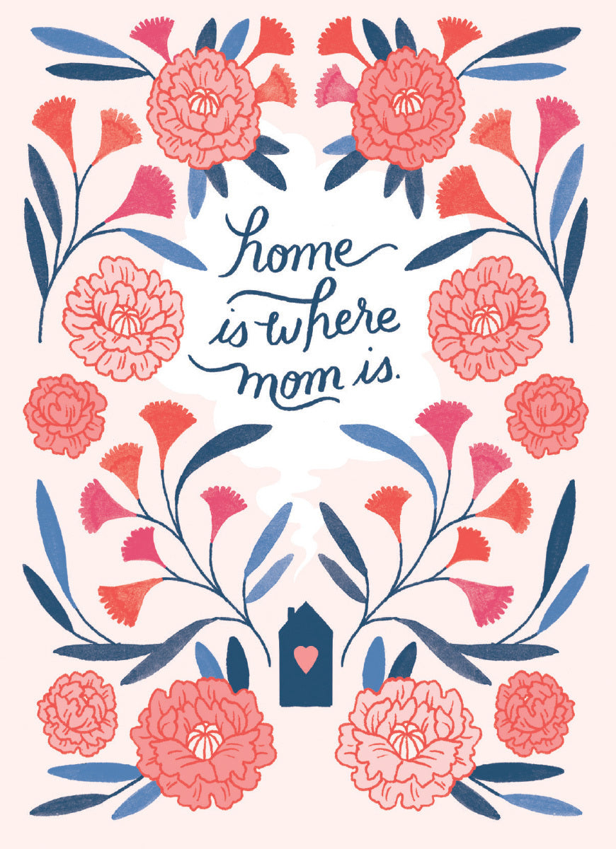 "Home Is Where Mom Is" Mother's Day Card