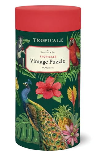 Vintage Jigsaw Puzzle: Tropicale