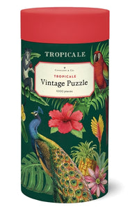 Vintage Jigsaw Puzzle: Tropicale