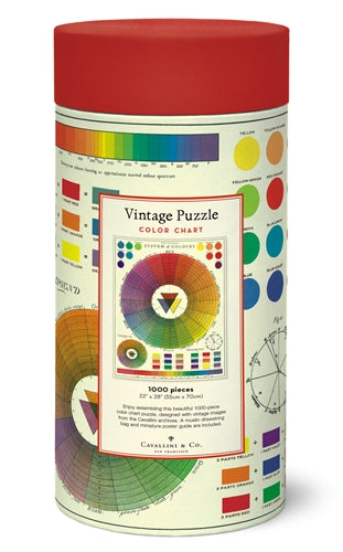 Vintage Jigsaw Puzzle: System of Colours