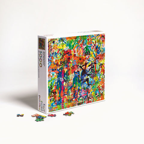 Ryan McGinness: "Designing Destiny" 1,000 piece jigsaw puzzle