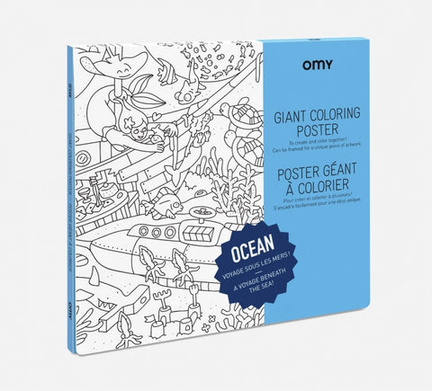 Giant Colouring Poster: Ocean