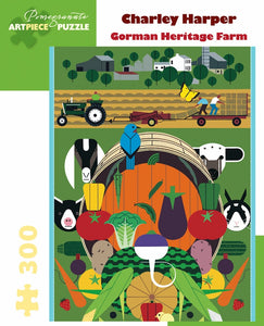 Charley Harper: "Gorman Heritage Farm" 300 piece jigsaw puzzle