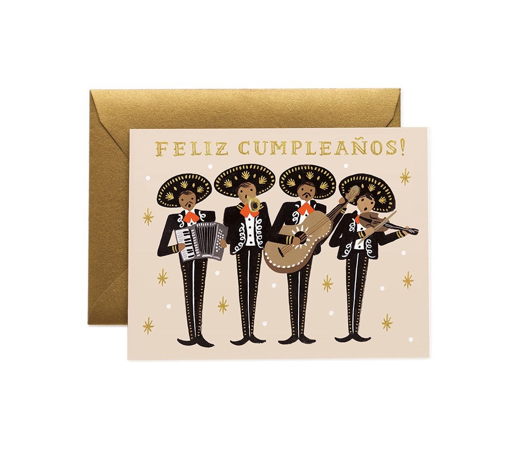 Mariachi Birthday Note Card