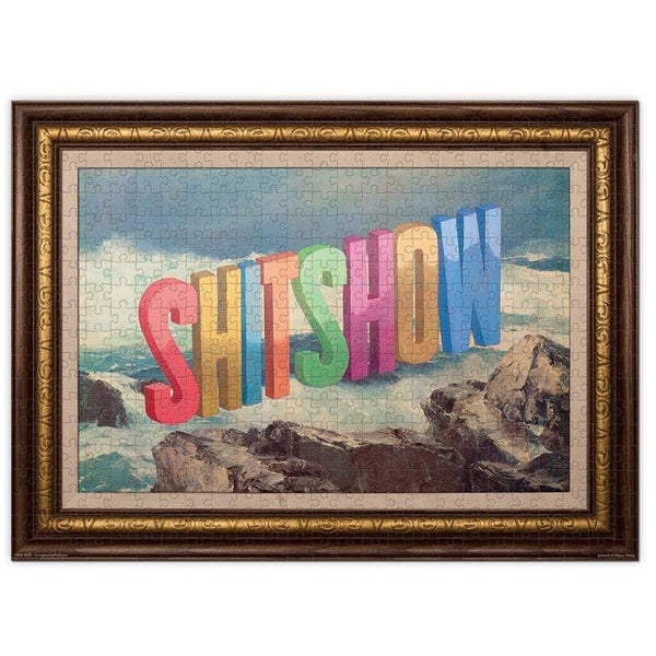 Wayne White: "Shitshow" 500 piece jigsaw puzzle
