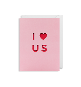 I Heart Us Mini Card