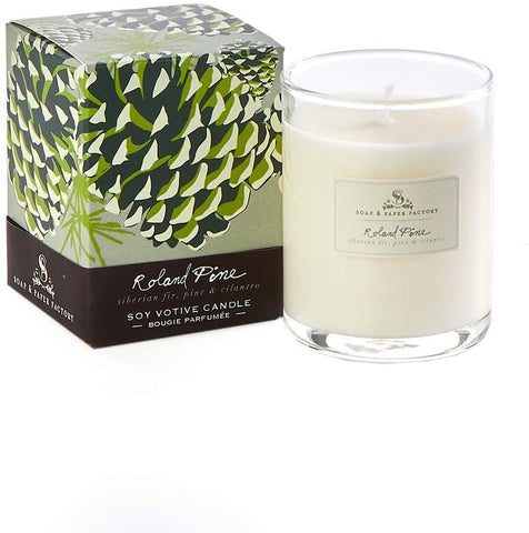 Roland Pine Votive Soy Candle