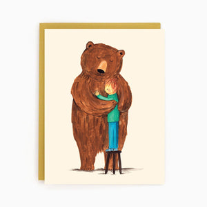 "Bear Hug" Note Card