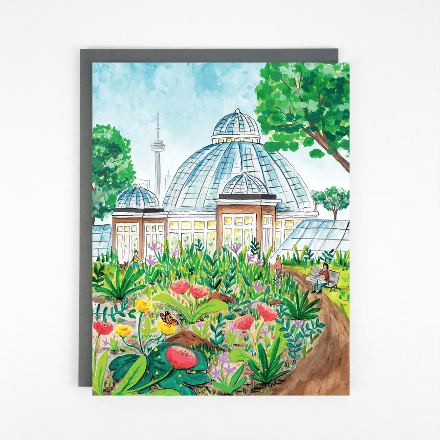 "Toronto Allan Gardens" Note Card