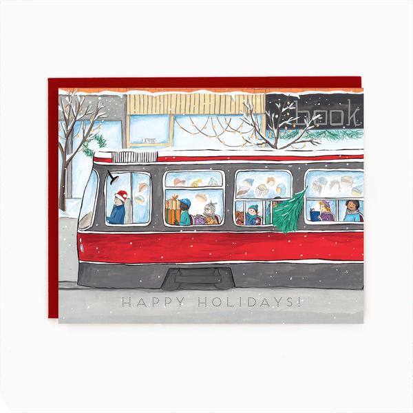 "Toronto: Happy Holidays" box of 8 assorted holiday cards