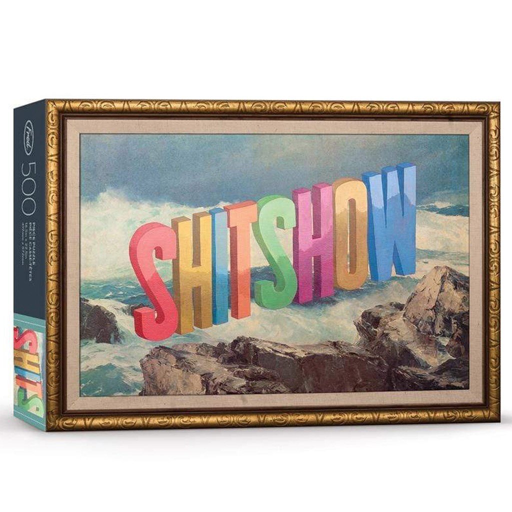 Wayne White: "Shitshow" 500 piece jigsaw puzzle