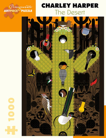 Charley Harper: "The Desert" 1,000 piece jigsaw puzzle