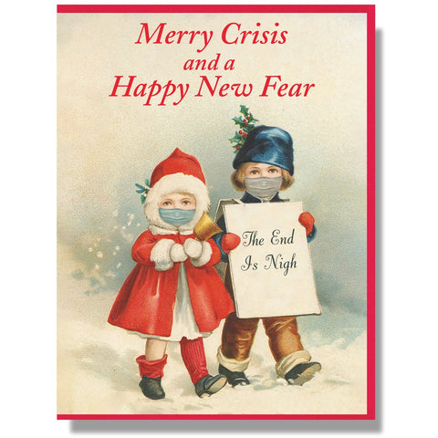 Smitten Kitten: "Merry Crisis and a Happy New Fear" Boxed Holiday Cards