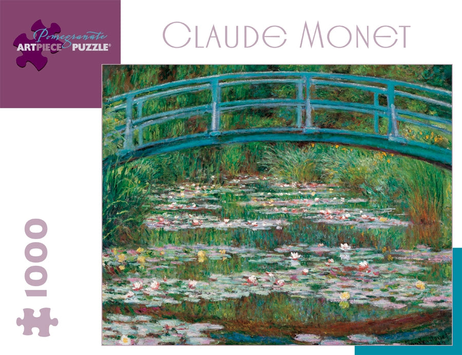 Claude Monet: "The Japanese Footbridge" 1,000 piece Jigsaw Puzzle