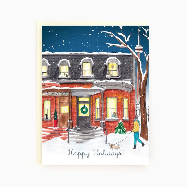"Toronto: Historic Holiday" box of 8 assorted holiday cards
