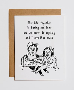 "We Are Lame" Note Card
