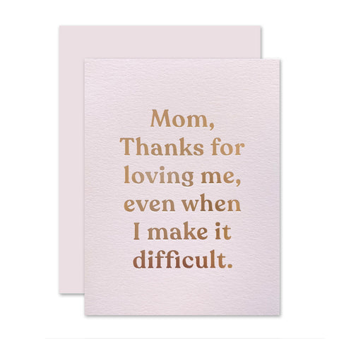 Loving Mom