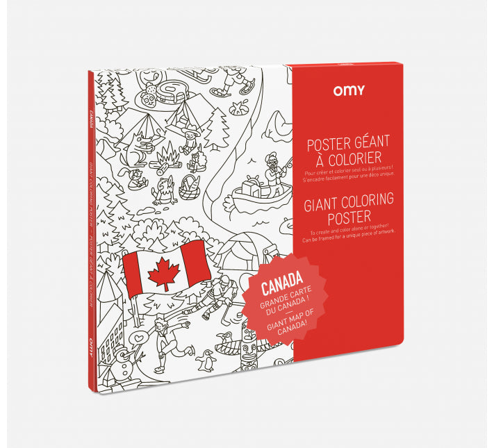 Giant Coloring Poster: Canada