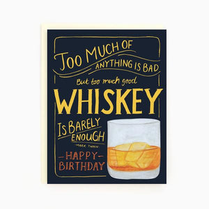 "Birthday Whiskey" Birthday Card