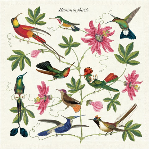 Hummingbirds Vintage Napkins