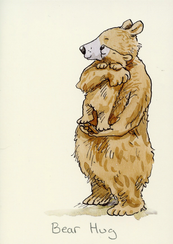 "Bear Hug" Note Card