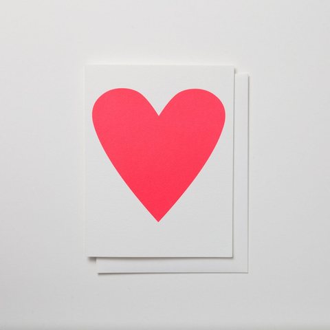 "Neon Pink Heat" Note Card