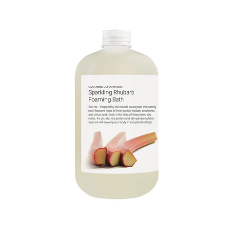 Sparkling Rhubarb Foaming Bath - 500mL